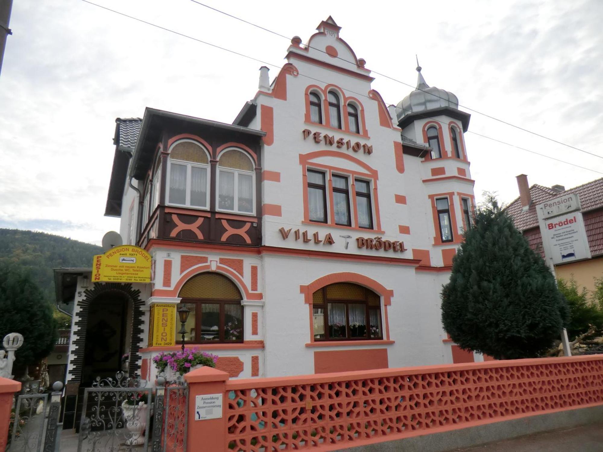 Pension Villa Broedel Бад-Бланкенбург Экстерьер фото